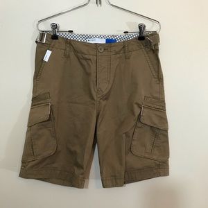 Adidas shorts khaki cargo button fly men’s…